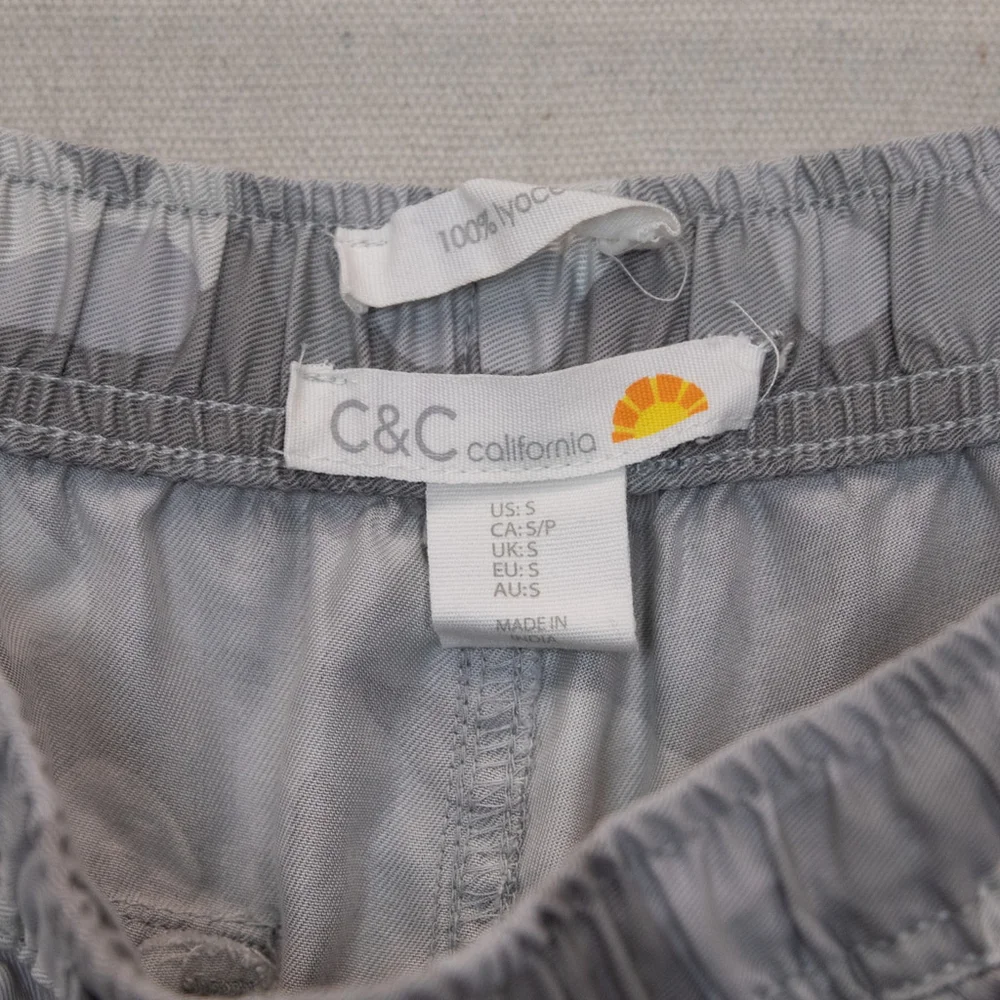 C&C California grey camo cargo joggers-S